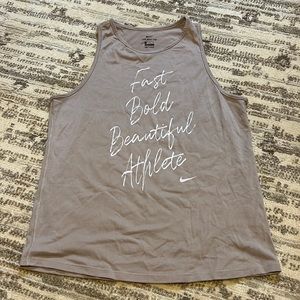 Nike Nike Tee Tank Top Dri Fit Workout Shirt